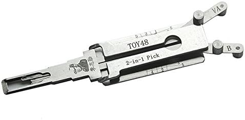 Decodor auto Lishi Original TOY48 v3 – 2-in-1 Pick pentru deblocare contact, usi si portbagaj, compatibil Toyota, Lexus, Subaru - imagine 4