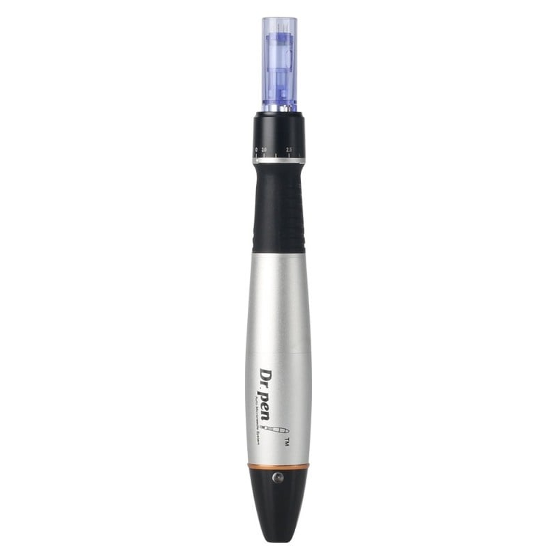 DermaPen Techstar® Dr Pen A1, 2 Capete de Rezerva, Ace Otel Inoxidabil, Regenerare Piele, Lifting, Viteza Reglabila - 3 | YEO