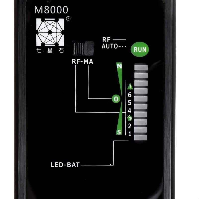 Detector Aparate Spionaj Techstar® M8000, Profesional, Detecteaza Camere, Dispozitive GSM, Microfoane, Localizatoare GPS ,Reportofoane - 1 | YEO