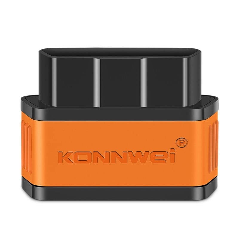 Diagnoza OBD2 KONNWEI KW901, Orange, Bluetooth, Buton ON-OFF, Android, ELM 327 OBDII, PIC18F25K80 - 3 | YEO