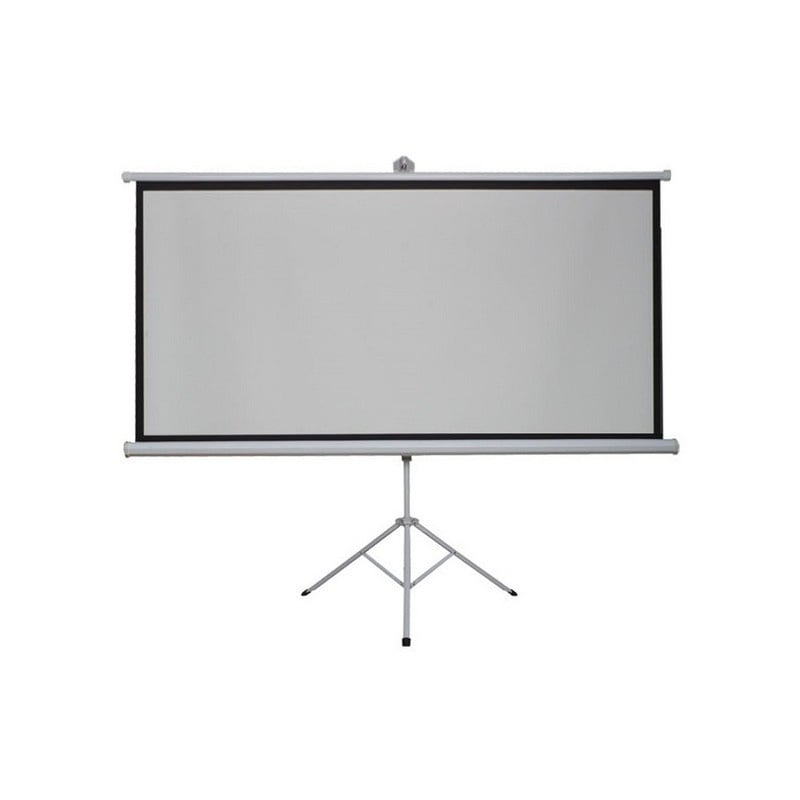 Ecran Proiectie cu Trepied, Format 4:3, Diagonala 152.4 cm pentru Videoproiector sau Home Cinema