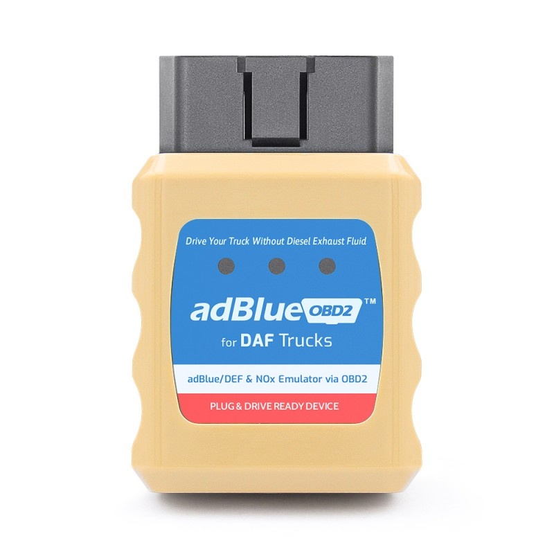 Emulator Techstar® AdBlueOBD2, DAF, DEF, NOx, Plug and Drive, Euro 4/5/6