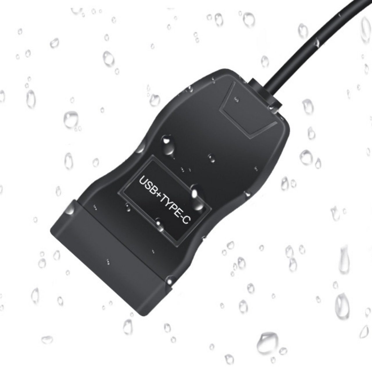 Incarcator USB pentru Motocicleta Techstar® A83PD, Porturi USB-C si USB cu Incarcare Rapida QC3.0, Instalare Dubla, Rezistenta Waterproof - 3 | YEO