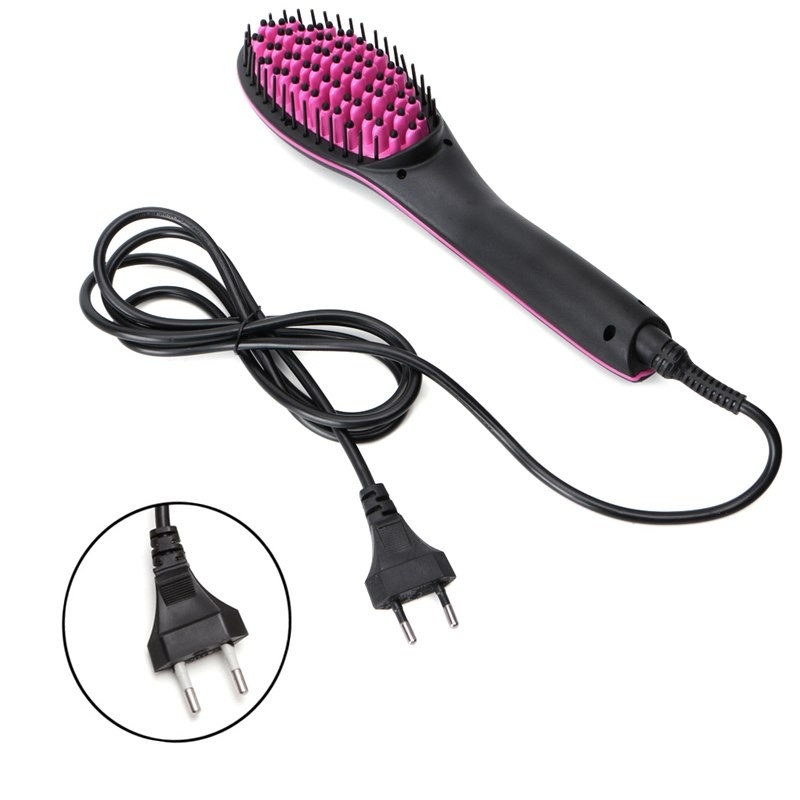 Poze Perie Ceramica Techstar® Simply Straight, Sistem Revolutionar Indreptare fara Degradare a Parului Reglare Digitala 230°