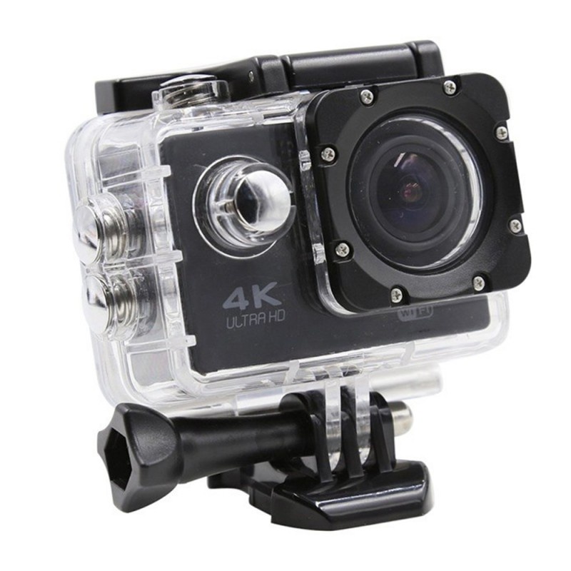 Resigilat Camera Sport ActionCam SJ9000 UltraHD 4K @ 30fps WiFi 16.0MP Black Pachet Complet cu Accesorii