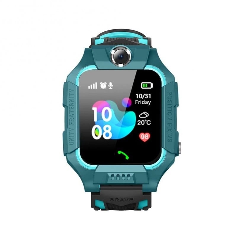 Resigilat Ceas Smartwatch Copii Techstar® Q19, 1.40 inch IPS, Cartela SIM, Tracker LBS, Buton SOS, Apelare Bidirectionala, Albastru