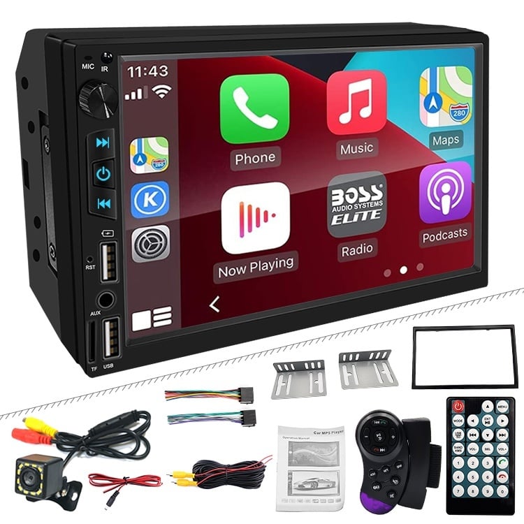 Resigilat Navigatie Auto GPS Multimedia Techstar® 6800, Display 7
