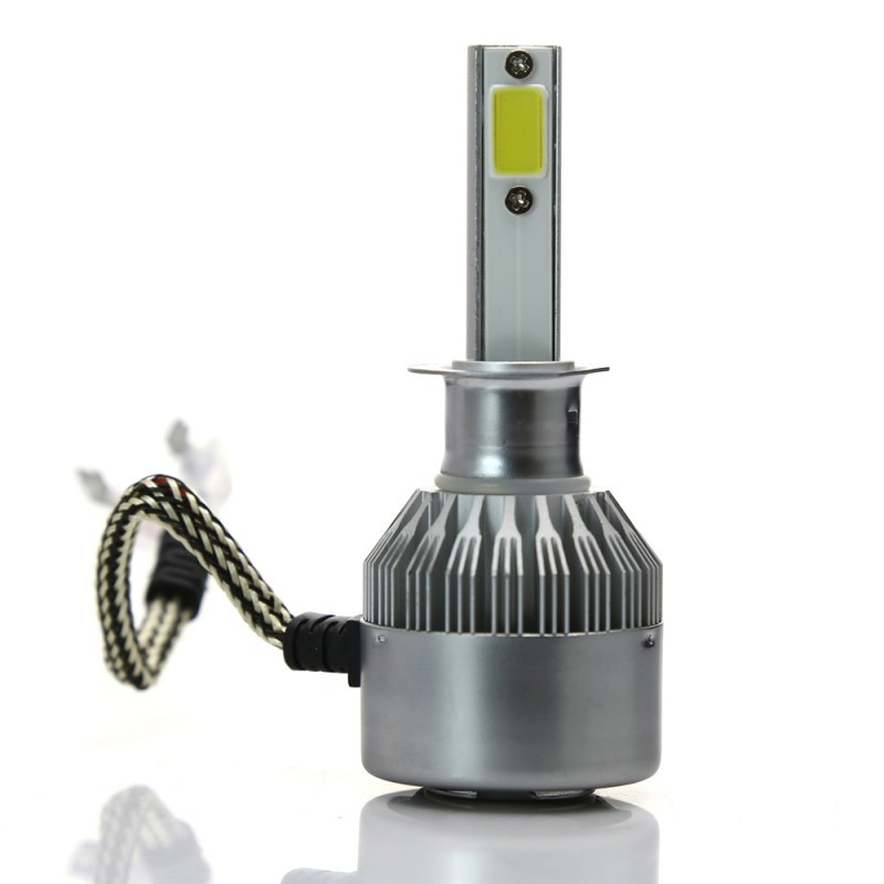 Poze Resigilat Set 2 LED-Uri Auto Techstar® C6, H1, 36w, 3800 Lumeni, 6500K, AUTO, 12-24 Volti, COB