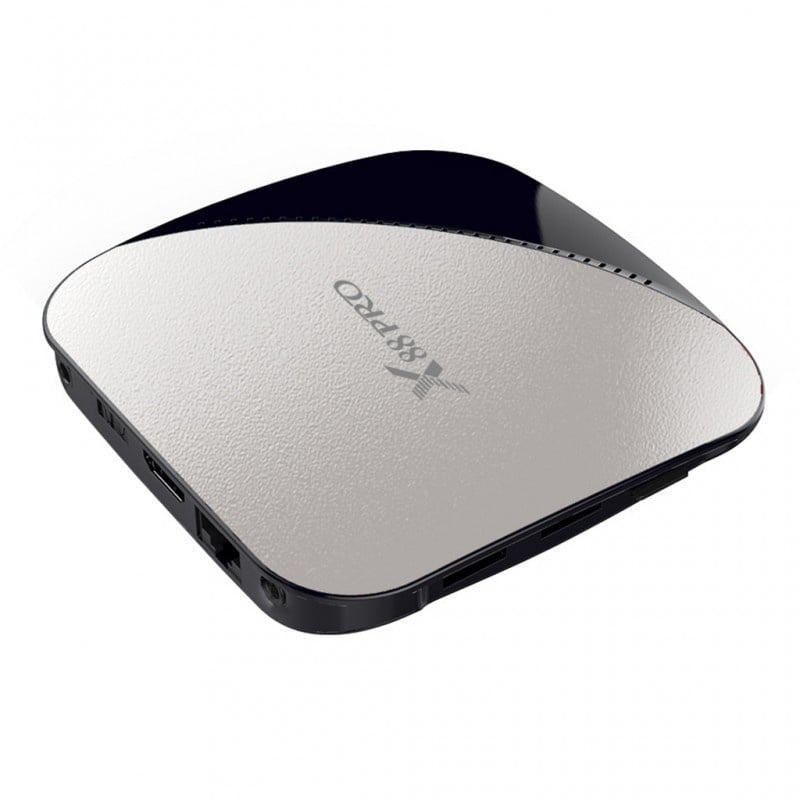 Resigilat Smart TV Box Mini PC Techstar® X88 PRO, Android 9, 4GB + 32GB ROM, 4K HDR ,WiFi 5GHz, SPDIF, AV, RK3318 - 2 | YEO