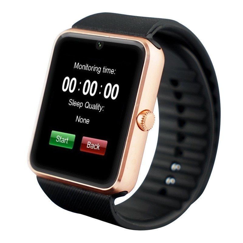 Resigilat Smartwatch U-Watch GT08 Bluetooth Auriu Compatibil SIM, MicroSD