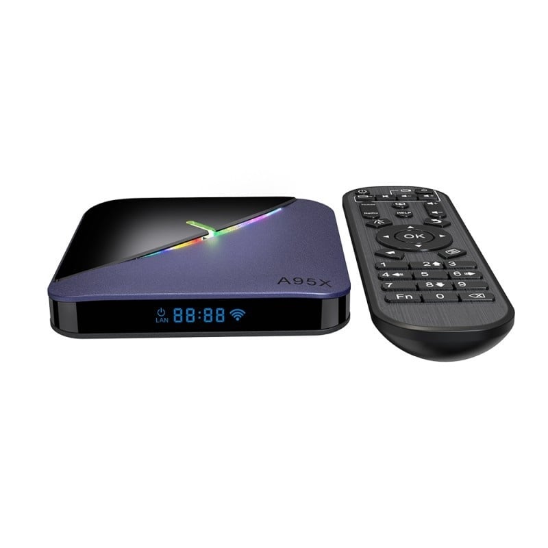 Smart TV Box Mini PC Techstar® A95X F3 Air, RGB, Android 9, 4GB + 32GB ROM, 8K Bluetooth,WiFi 5G, RJ45, Negru - 3 | YEO