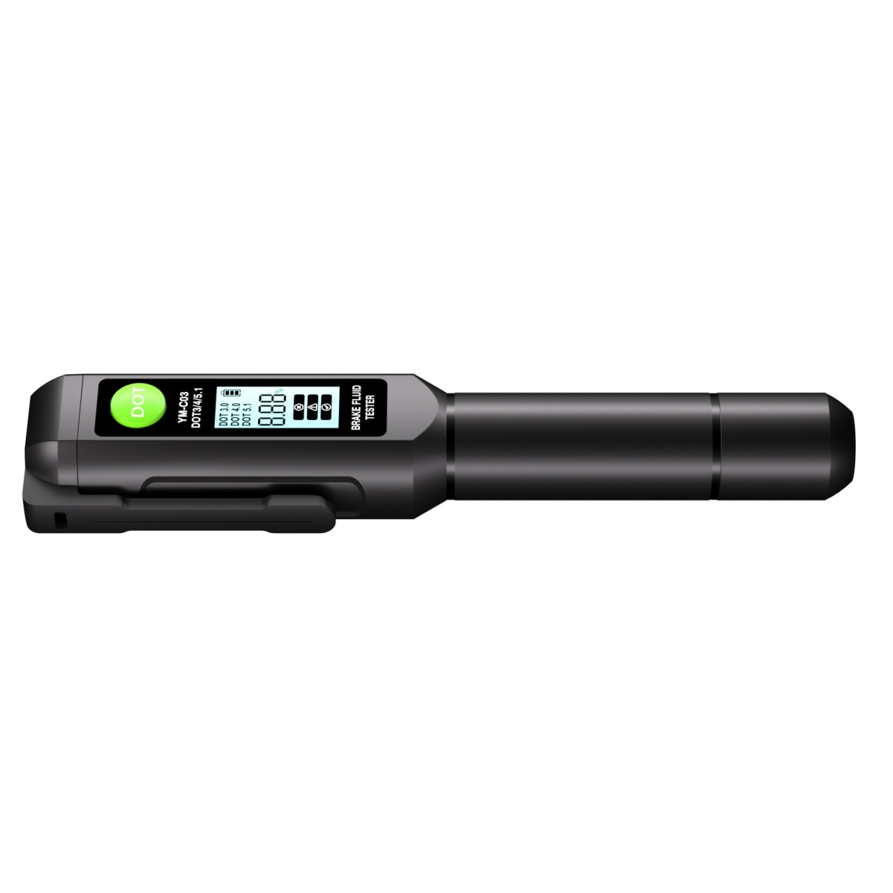 Tester lichid de frana digital Techstar® YM-C03, afisaj LCD, alarma sonora, cu sonda metalica si display LEDDOT3/4/5.1 - 1 | YEO