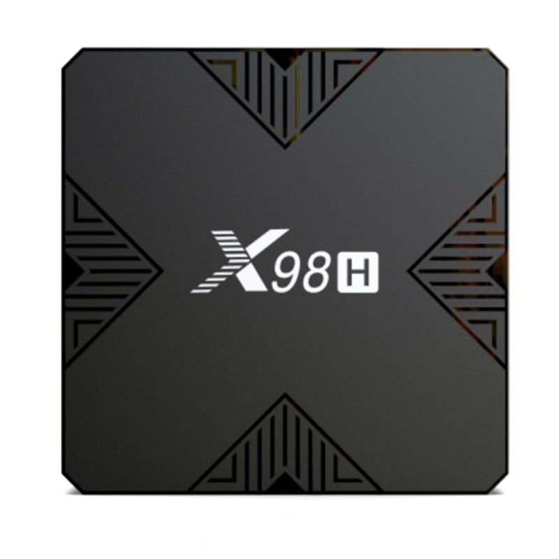 TV Box Techstar® X98H Smart Media Player, 4K, 4GB RAM, 32GB ROM, Android 12, Allwinner H618 Quad Core A53, Ethernet 100m, Bluetooth 5.0, Negru - 2 | YEO