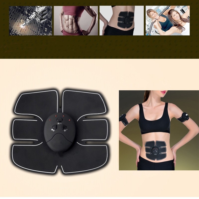 Aparat Smart Fitness EMS Tonifiere Muschi si Slabire, pt. Abdomen si Brate cu Electrostimulare - 1 | YEO