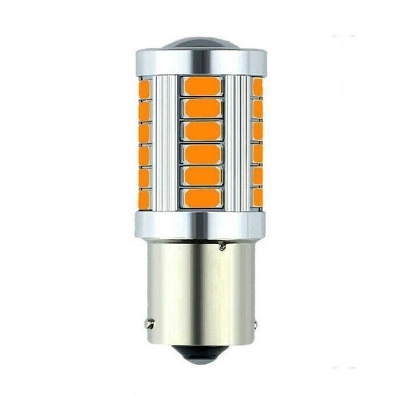 Bec Led Auto Techstar® BA15S, 1156, Galben, 12V, 660 lm