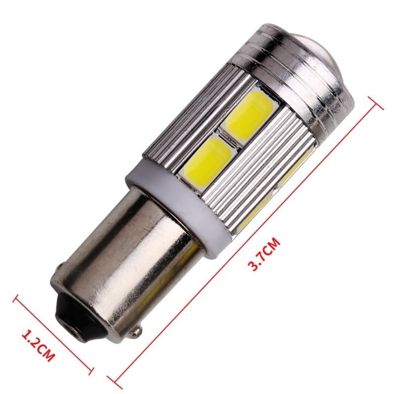 Bec Led Auto Techstar® BA9S, Alb Rece, 6000K, 12V, 120lm - 2 | YEO