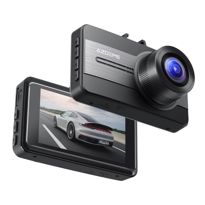 Camera Video Auto Techstar® Azdome M16, Ecran 3 inch HD IPS, Inregistrare FullHD 1080P, NightVision, Suport MicroSD - 1 | YEO