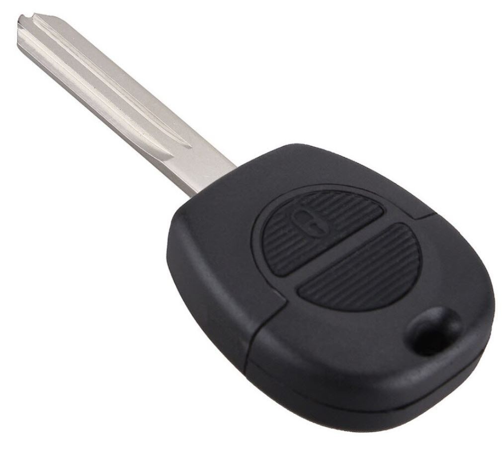 Carcasa cheie auto Techstar cu 2 butoane clasica si lamela A33 pentru Nissan Almera, Micra, Primera, X-trail, Juke - 2 | YEO