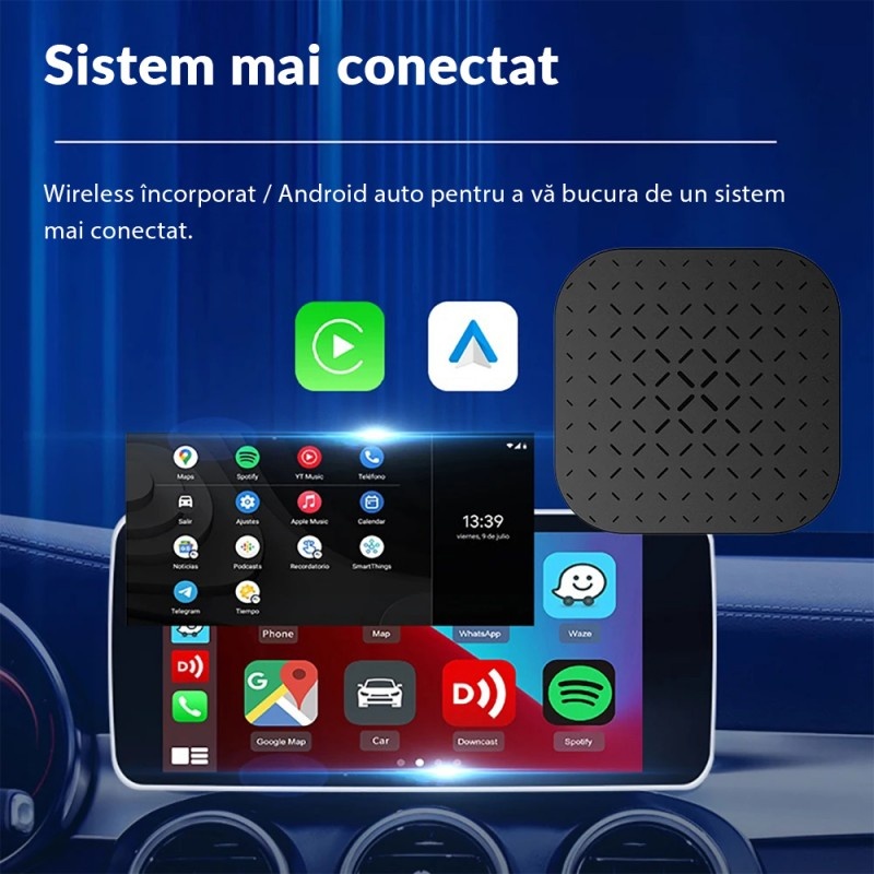 Carlinkit CarPlay Ai Box Cu Android 11.0 Techstar® CPC200