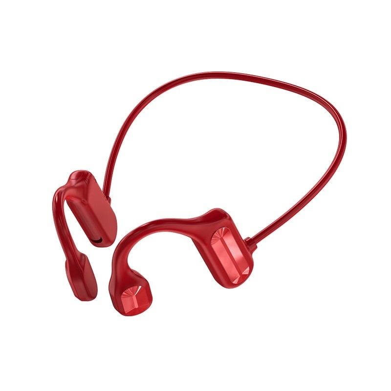 Casca Conductie Osoasa Techstar® BL-09, Rosu, Bluetooth 5.0, 3D HiFi, Sporturi in Aer Liber - 3 | YEO