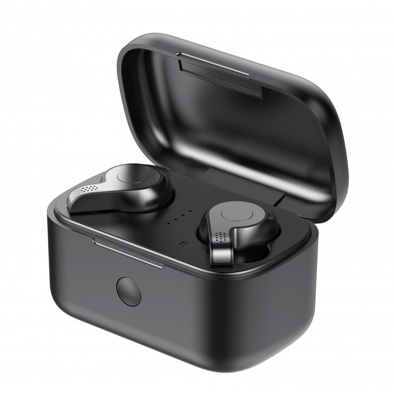 Casti Smart Techstar® TWS S11 , Wireless, Bluetooth V5.0, HD Audio, Touch, IPX6, iOS, Android, 2000mAh, Gri