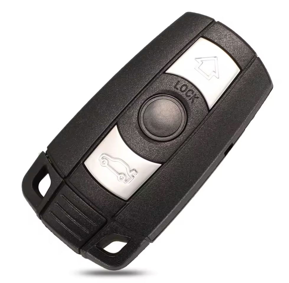 Cheie auto completa programabila Techstar, compatibila BMW seria 1/3/5/7/X5/X6 CAS3, 433MHz, 3 butoane, chip PCF7953 - 1 | YEO