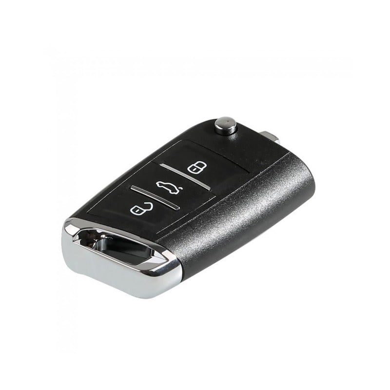 Cheie Auto Completa Techstar® Volkswagen MQB, Golf MK7, T-Roc, Octavia, 3 Butoane, 434Mhz, HU167 - 2 | YEO