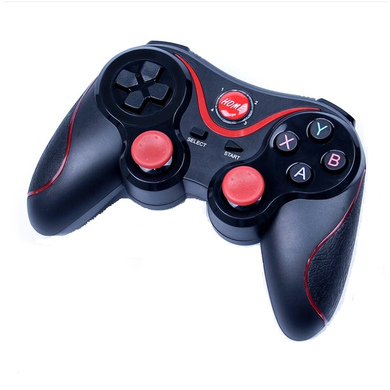 Controller wireless joystick C8 bluetooth 3.0 pentru PC si Android