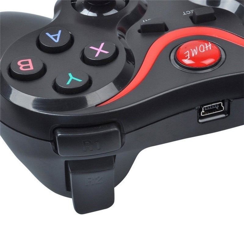 Controller wireless joystick C8 bluetooth 3.0 pentru PC si Android - 1 | YEO