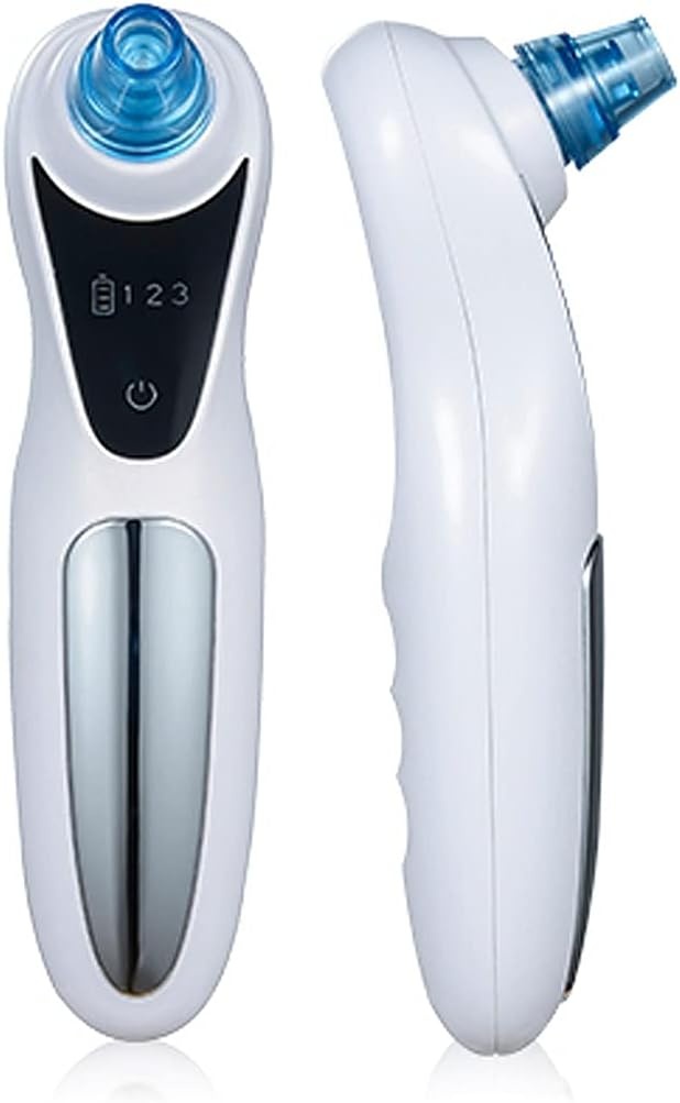 Dispozitiv Profesional Techstar® BR-019 Tip Vacuum Reincarbil Usb Extragere Puncte Negre, Acnee, Curatare Ten Culoare Alb
