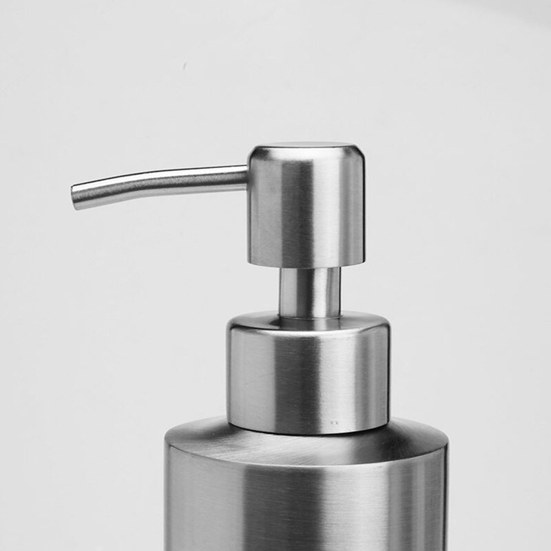 Dozator Techstar® de Sapun Lichid Argintiu 250ml pentru Baie/Bucatarie
