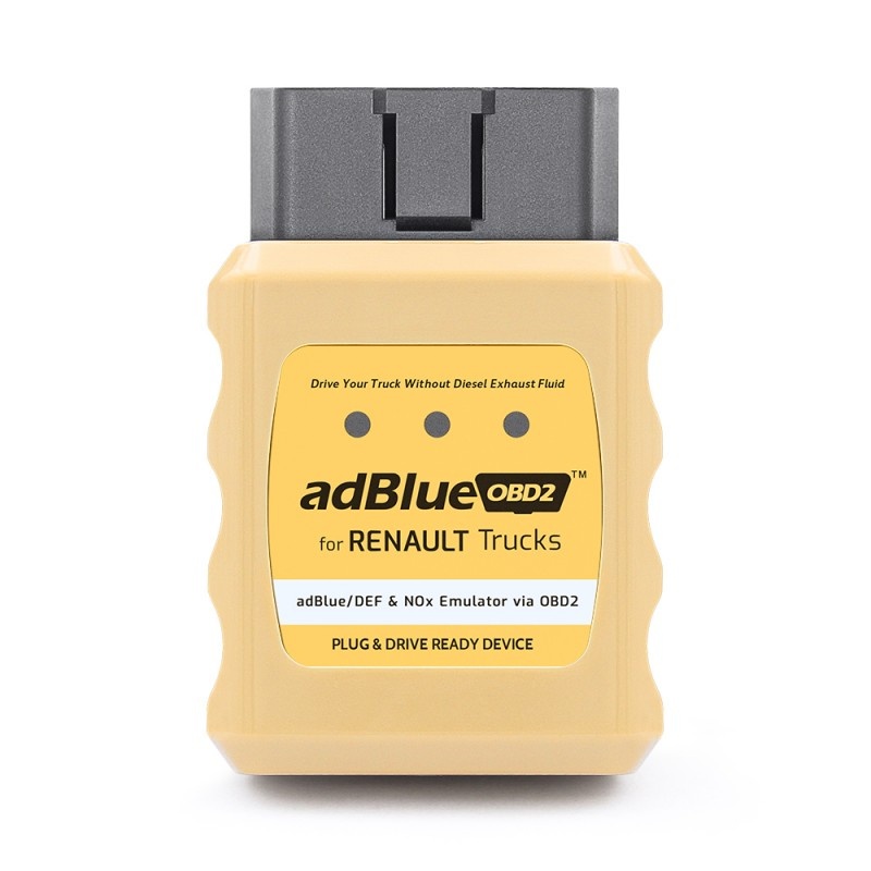 Emulator Techstar® AdBlueOBD2, RENAULT, DEF, NOx, Plug and Drive, Euro 4/5