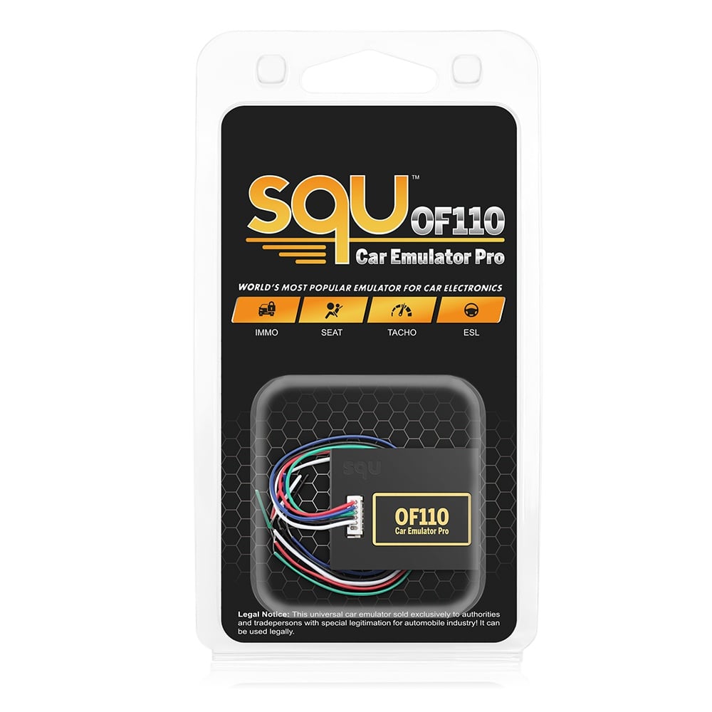 Emulator Universal Auto Techstar® SQU OF110, Diagnosticare IMMO, Programare Chei ECU, Bypass Blocare Volan, Senzori Scaun Airbag - 1 | YEO