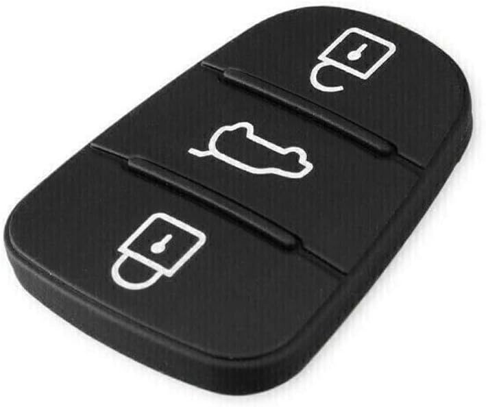 Membrana Cauciuc Butoane Cheie Auto 3 Butoane – Compatibila Hyundai, Kia – Pad pentru Telecomanda, Inlocuire Tastatura Cheie