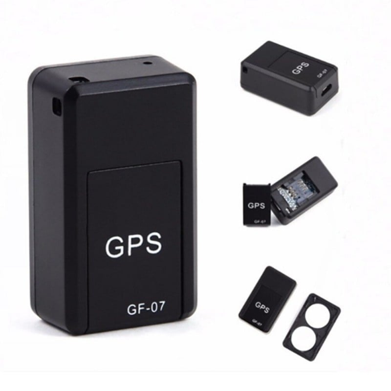 Mini GPS Tracker Techstar® GF-07, Localizare GPS, Microfon, SIM, Prindere Magnetica, Negru - 1 | YEO