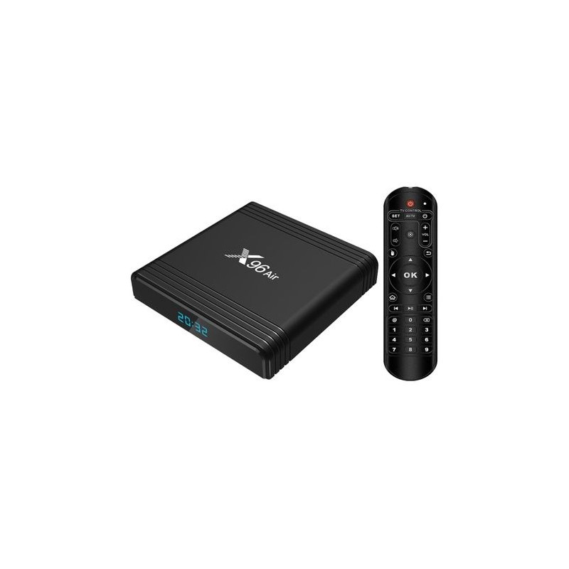 Mini PC, TV Box X96 Air, 8K, Android 9.0, 2GB RAM, 16GB ROM, S905X3 Quad Core, Mali-G31, USB 3.0, HDR 10+, WiFi 5G, Bluetooth