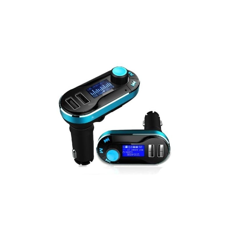 Modulator FM si Car Kit Bluetooth si MP3, BG02 Incarcator Auto cu doua porturi USB si Transmitator - 2 | YEO