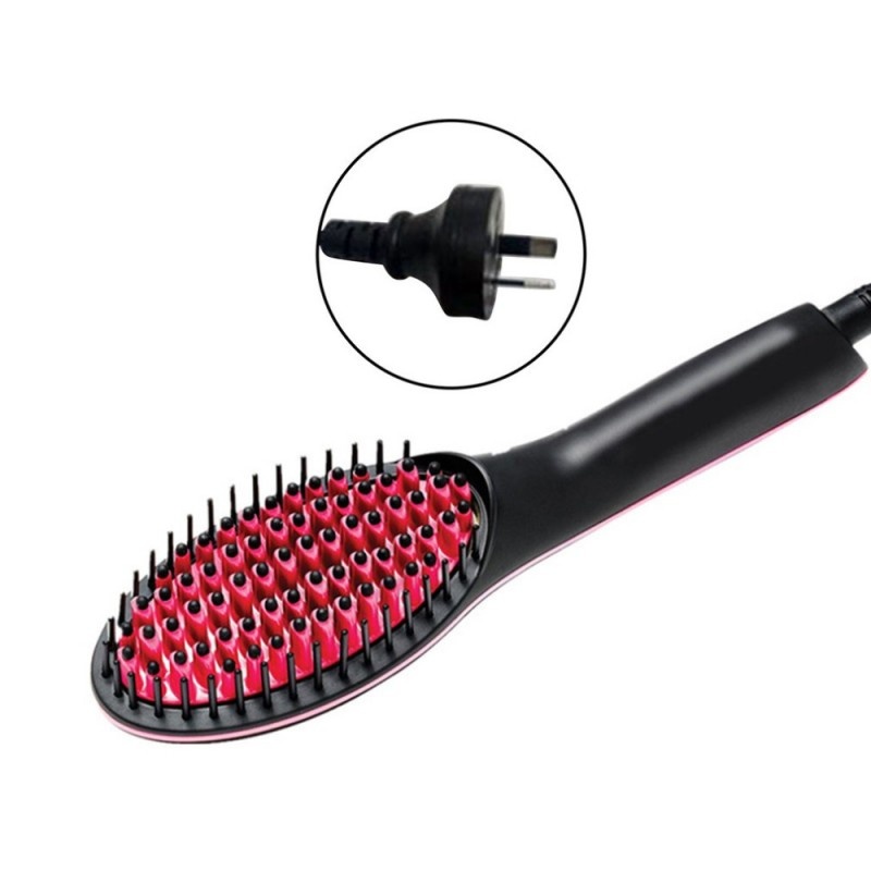 Poze Perie Ceramica Techstar® Simply Straight, Sistem Revolutionar Indreptare fara Degradare a Parului Reglare Digitala 230°
