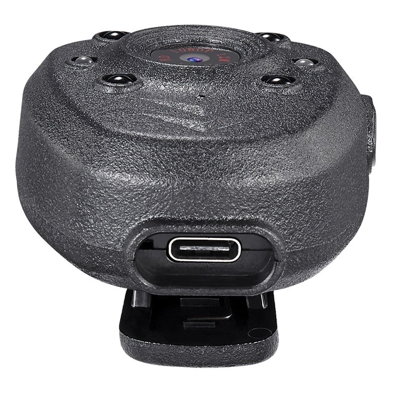Resigilat Camera Actiune Techstar® Body Cam, FullHD 1080P, 16GB Memorie Interna, Night Vision, USB Type-C - 3 | YEO