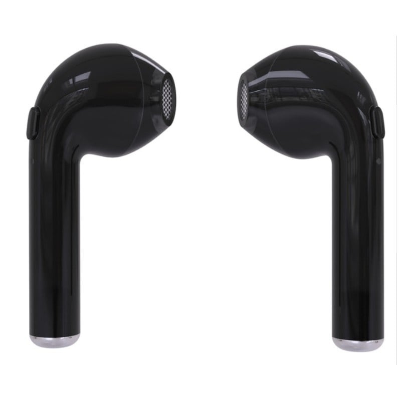 Resigilat Casti Audio Wireless cu Bluetooth i7S Negru Tip in-ear pentru IOS si Android - 1 | YEO