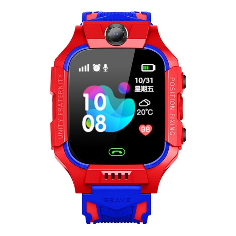 Resigilat Ceas Smartwatch Copii Techstar® Q19, 1.40 inch IPS, Cartela SIM, Tracker LBS, Buton SOS, Apelare Bidirectionala, Rosu