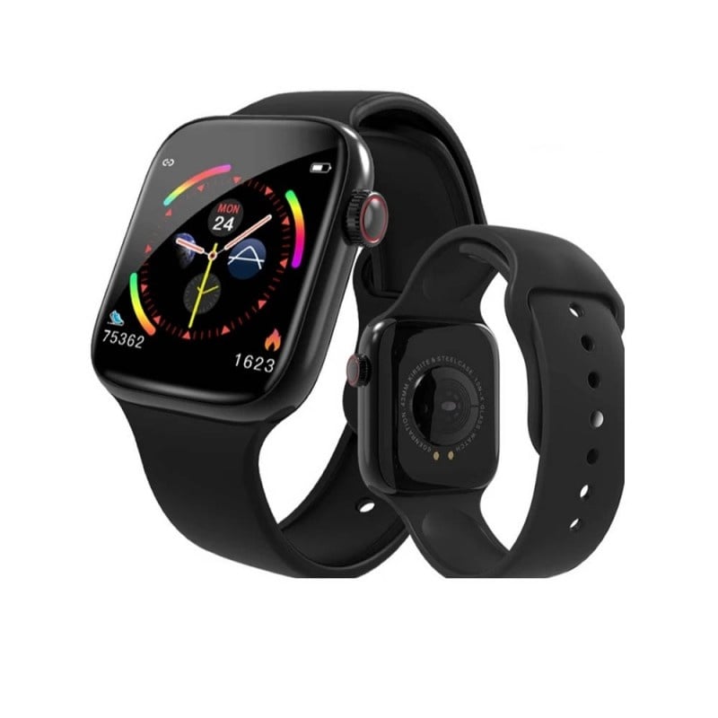 Resigilat Ceas Smartwatch Techstar® T500, 1.54 inch HD IPS, Monitorizare Cardiaca, Alerte Sedentarism, Termometru, Bluetooth 4.0, Negru - 2 | YEO