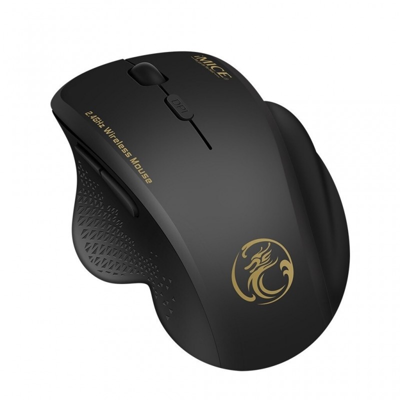 Resigilat Mouse Gaming Techstar® iMice, Wireless, 1600 DPI, Ergonomic, 6 Butoane, USB