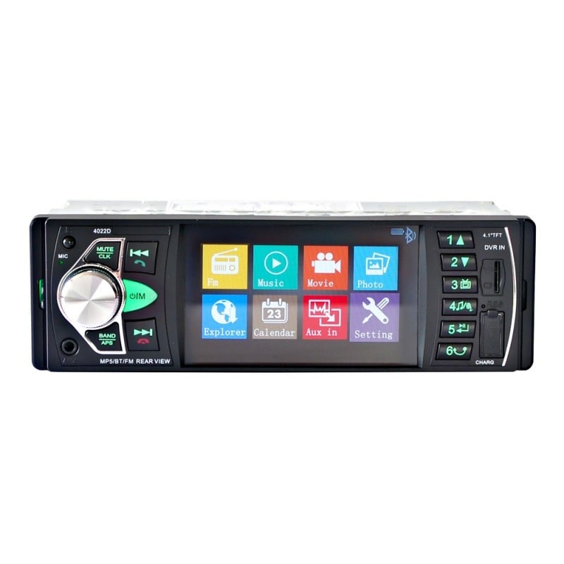 Resigilat Radio Auto MP5 PLAYER Techstar® 4022D SMART 1DIN, cu Display 4.1