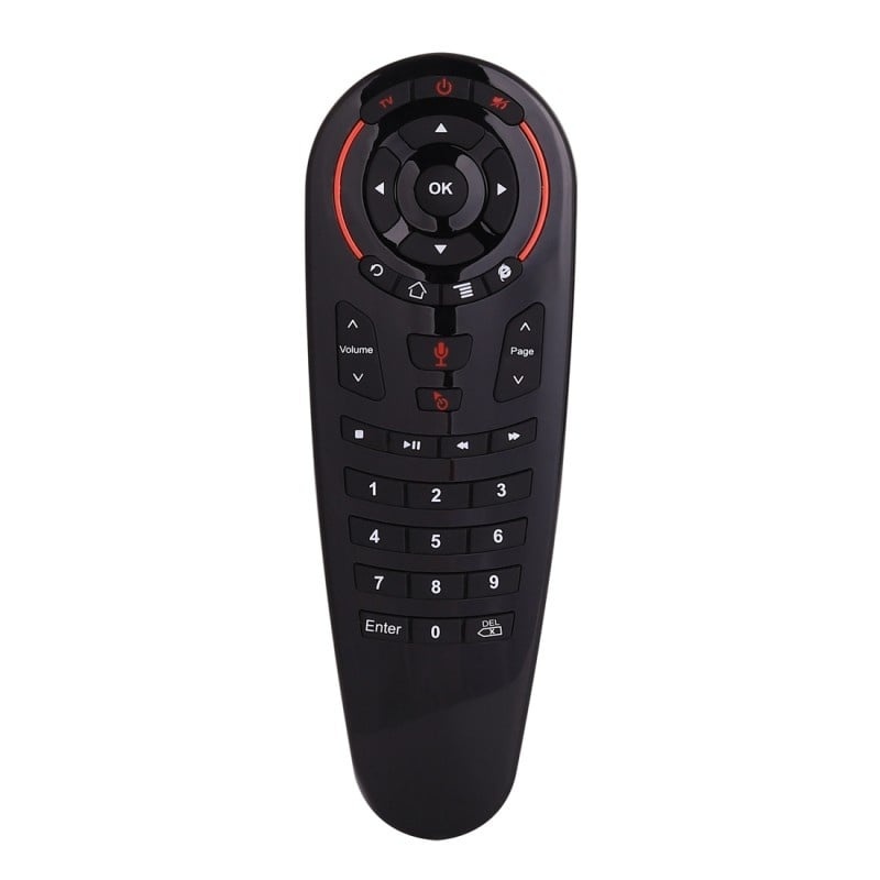 Resigilat Telecomanda Techstar® Airmouse G30, Wireless, Clonare Telecomanda, Google Assistant, Voice Search, for TV Box, Android TV