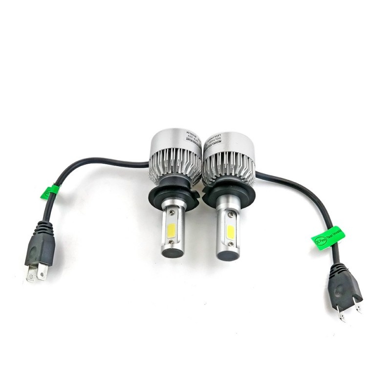 Set 2 LED-uri Auto Techstar® S2, H7, 36w, 4000 Lumeni, 6500K, AUTO, 12-24 Volti, CSP, Canbus - 1 | YEO