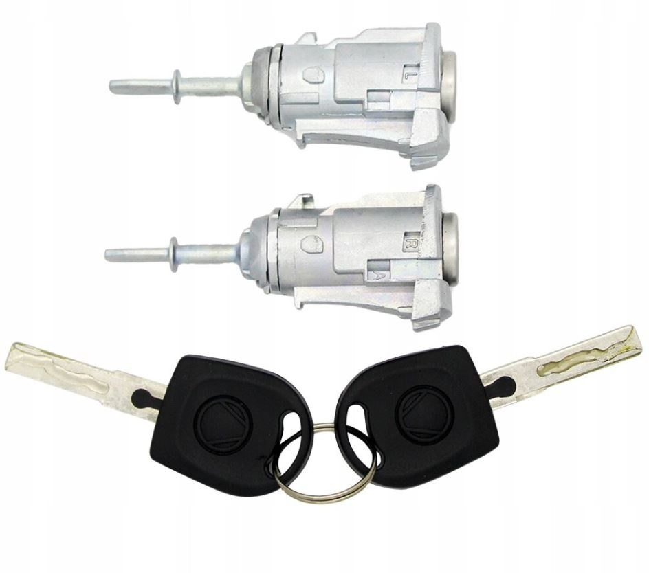Set Cilindru Inchidere Usa Techstar, Compatibil VW Golf 4, Bora, Passat B5, Polo 9N, Skoda Octavia, Fabia, Audi A6 C5, 1U0837167E