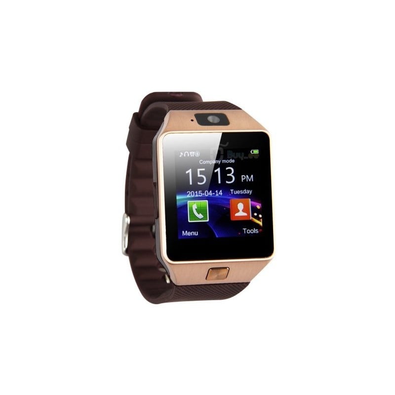 Smartwatch Bluetooth DZ09 MTK Compatibil SIM si MicroSD cu Camera Auriu