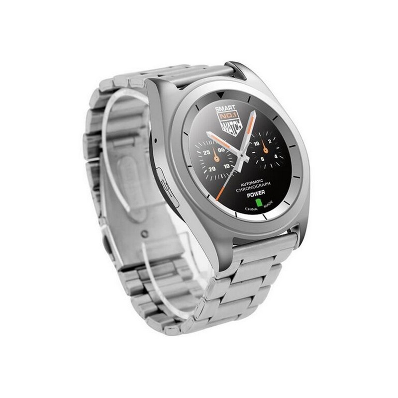 Smartwatch Business Class G6 Argintiu Bluetooth 4.0 Pedometru, Consum Calorii, Pasi, Monitorizare Somn Compatibil IOS si ANDROID - 3 | YEO