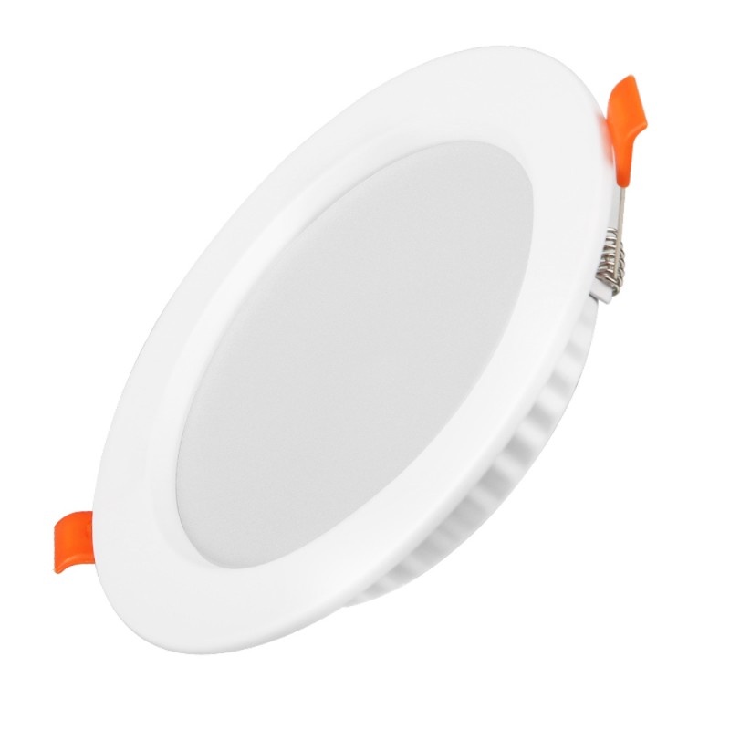 Spot LED Incastrabil Techstar® CMJ-TD-001, 5W, 1800lm, Lumina Neutra 4000K, IP44, Rotund Ultra Slim, 98x70x30mm, Alb